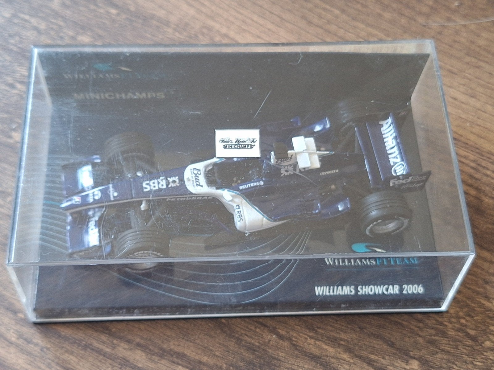 minichamps Williams showcar 2006, Hobby en Vrije tijd, Modelauto's | 1:87, Ophalen of Verzenden, Zo goed als nieuw, Bus of Vrachtwagen