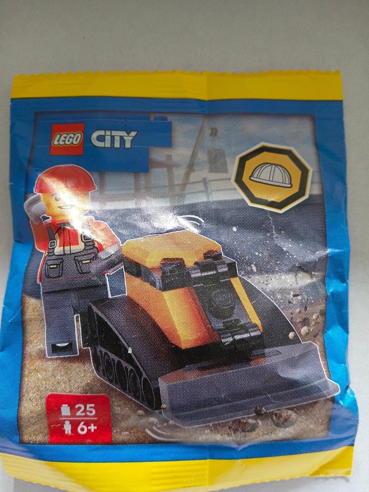 Lego City Bouwvakker met Bulldozer Polybag, Ophalen of Verzenden