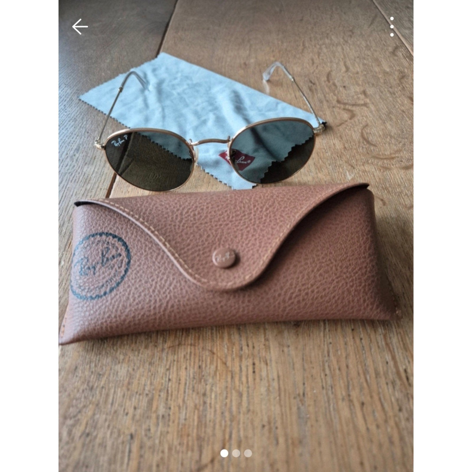Rayban zonnebril, Ophalen, Zo goed als nieuw, Zwart, Ray-Ban