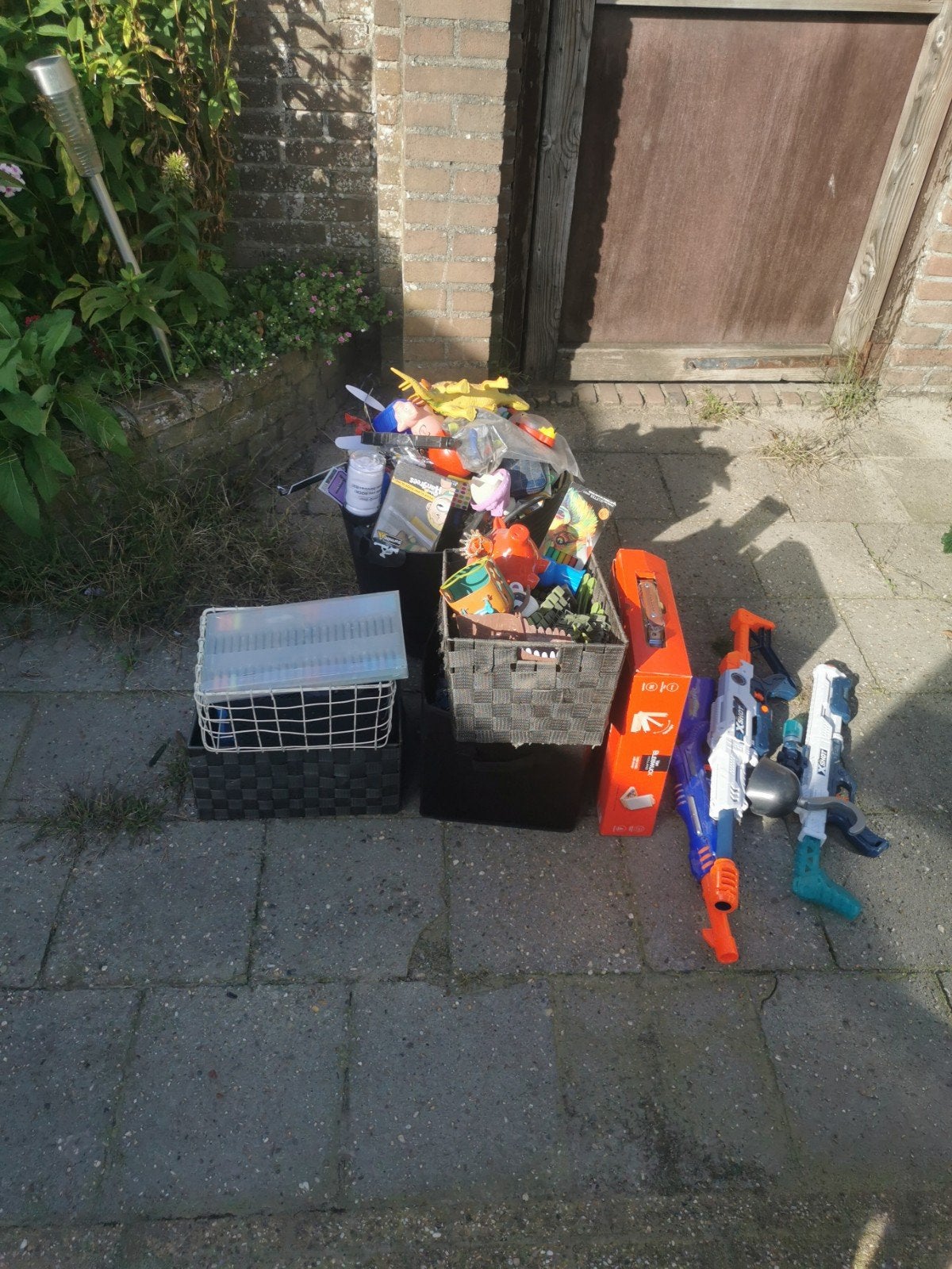 Grote partij speelgoed: Nerf, auto's, dinosaurussen en meer!, Ophalen, Gebruikt, Jongen of Meisje