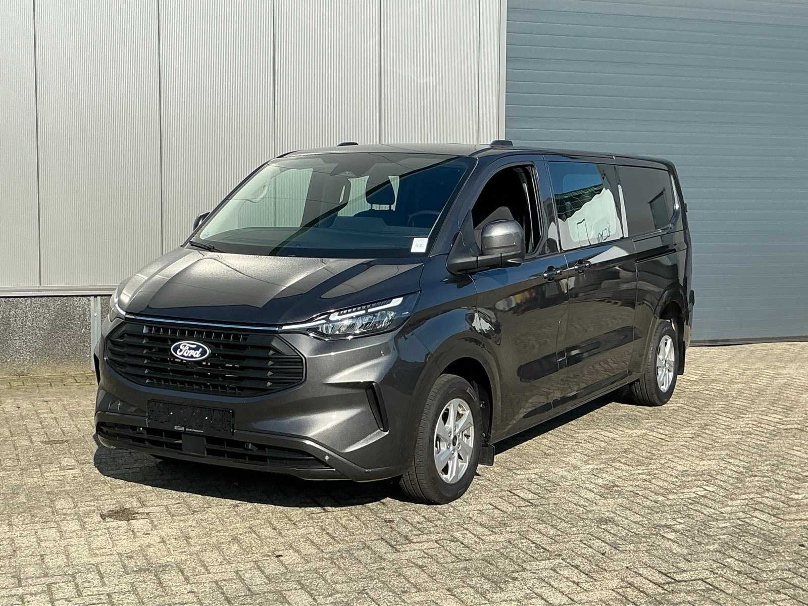 2025 Ford Transit Custom L2 Dubbele cabine Bedrijfswagen, Auto's, Gebruikt, Bedrijf, Ford, Te koop