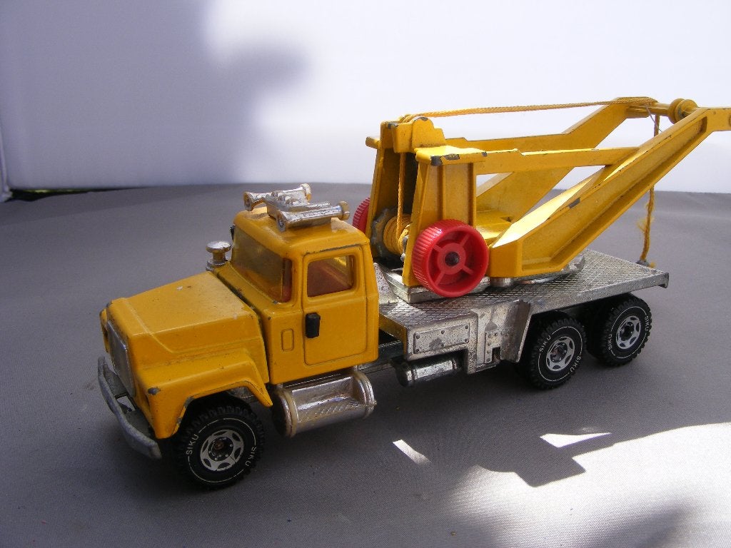Mack takelwagen SIKU incompleet, Hobby en Vrije tijd, Modelauto's | 1:50, Ophalen of Verzenden, Gebruikt, Bus of Vrachtwagen, SIKU