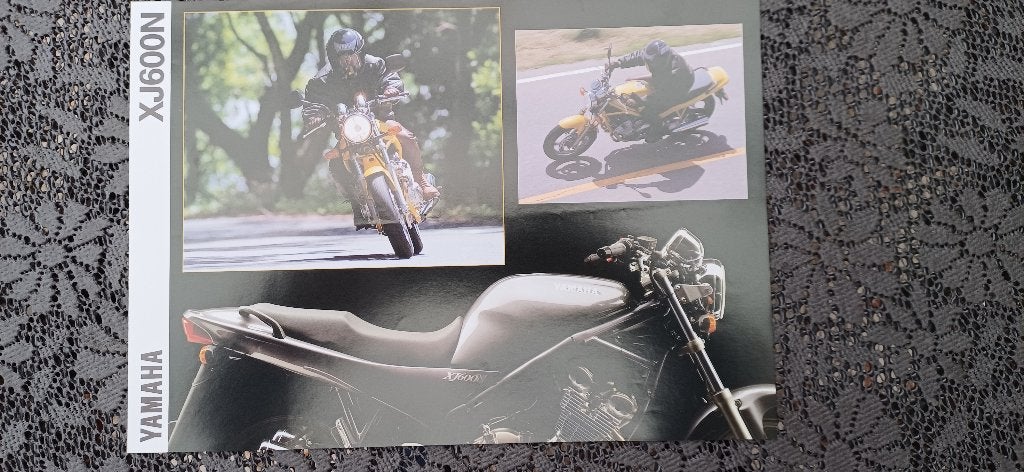 Originele folder Yamaha XJ 600 N 1995-1997, Ophalen of Verzenden, Yamaha