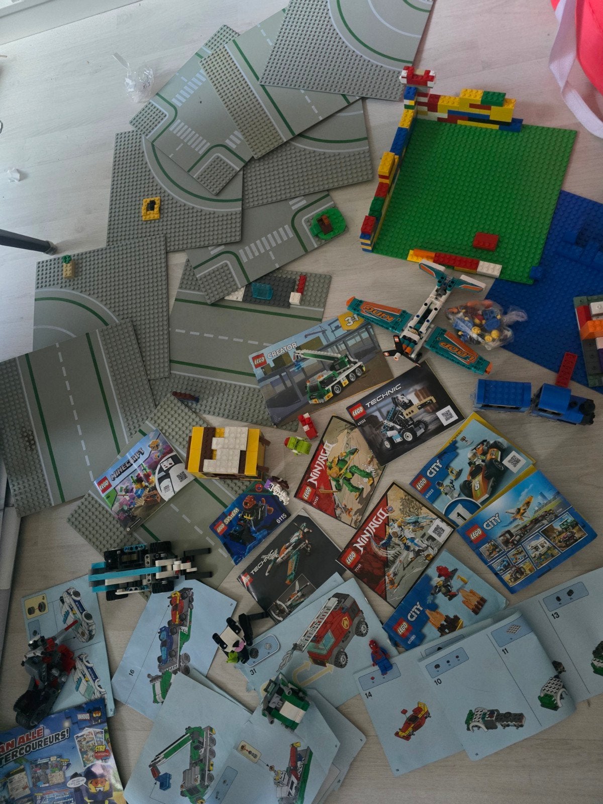 Grote partij LEGO: Minecraft, auto's, vliegtuigen en meer!, Ophalen of Verzenden