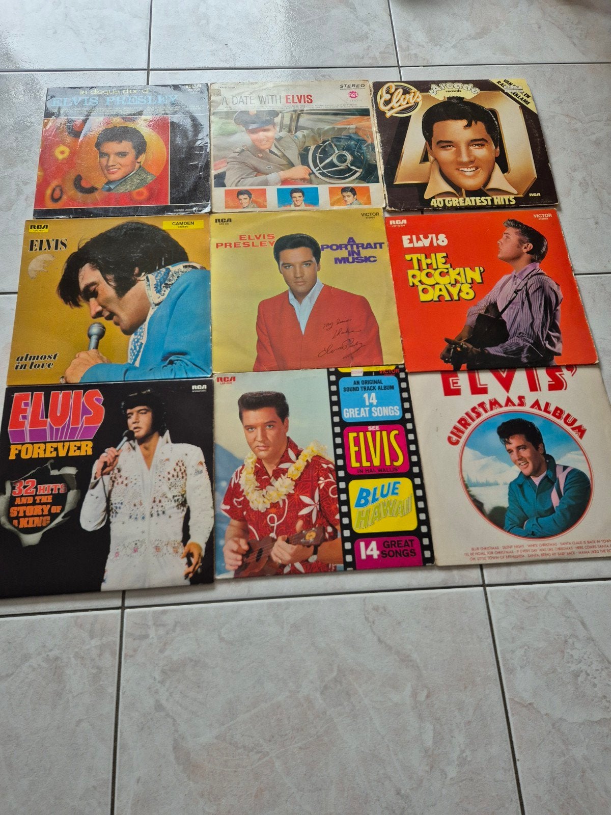 lp elvis presley, Cd's en Dvd's, Ophalen, Gebruikt, LP