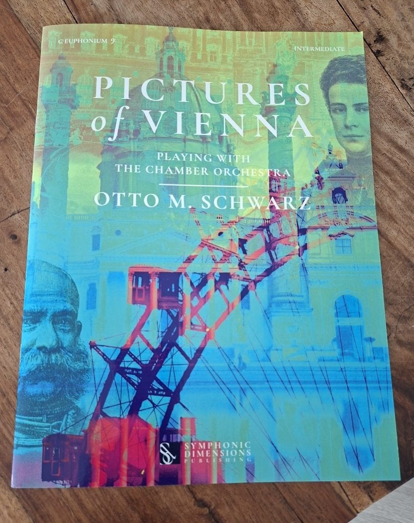 Pictures of Vienna voor C Euphonium - Otto M. Schwarz, Instrument, Otto M. Schwarz, Nieuw, Ophalen of Verzenden