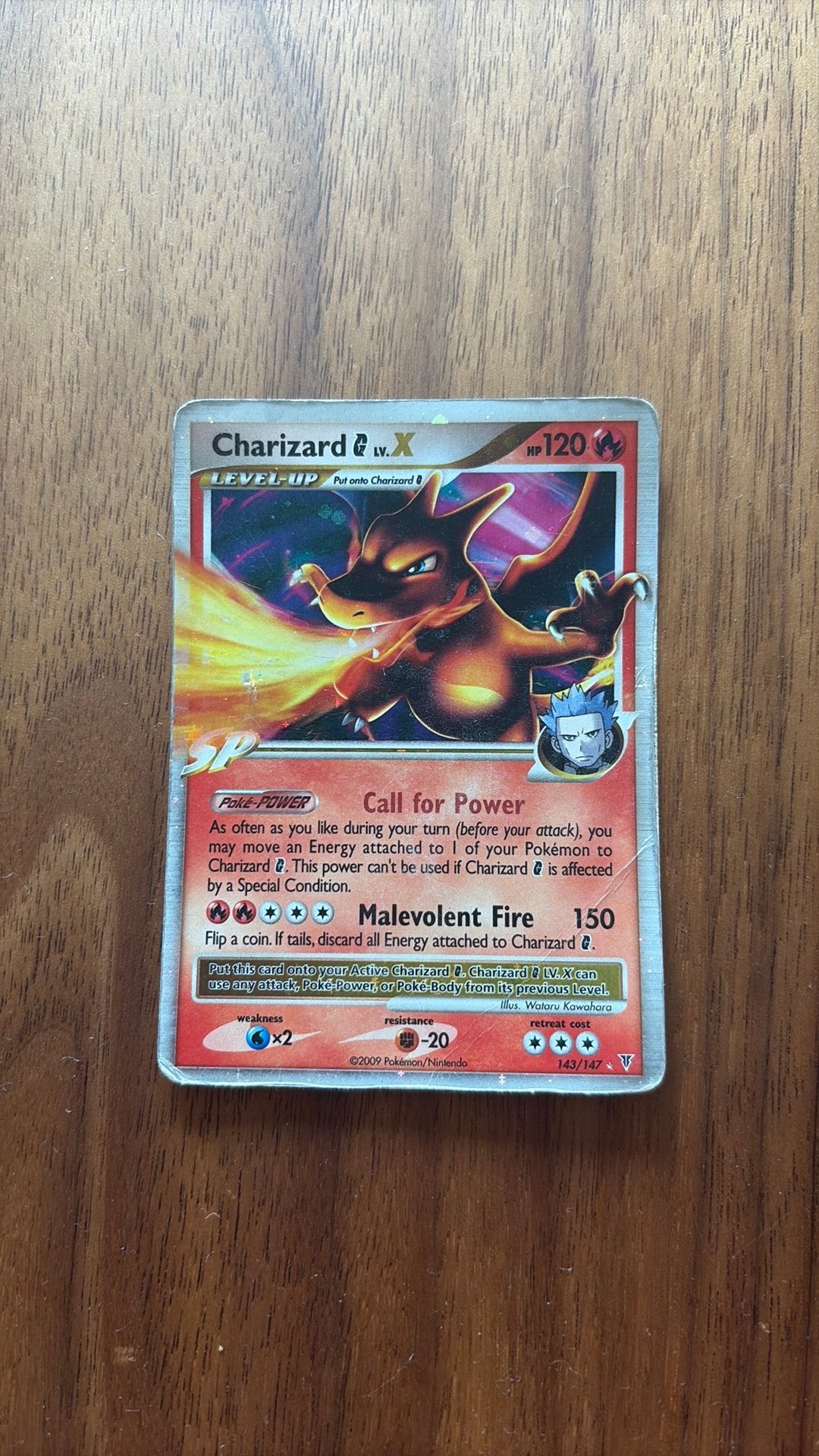 Charizard lv. X supreme victors 143/147, Ophalen of Verzenden, Zo goed als nieuw