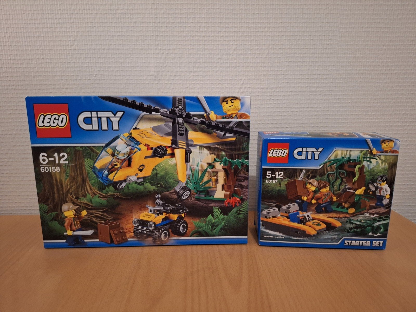 LEGO City Jungle Explorers sets 60158 en 60157 (nieuw), City, Ongeopend/sealed, Lego, Nieuw