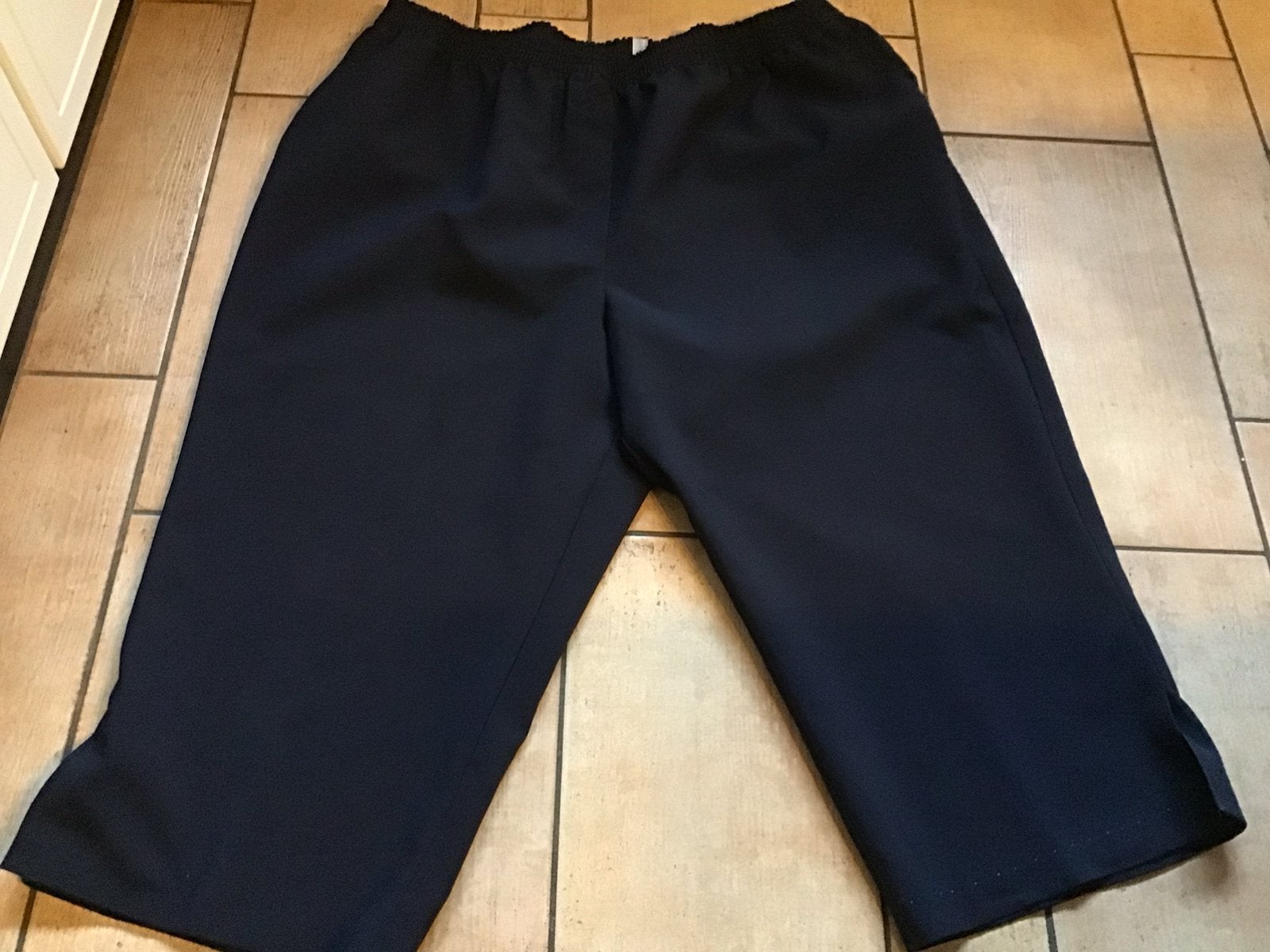 Setter Lady 7/8 donkerblauwe broek mt. 52, Kleding | Dames, Ophalen of Verzenden, Zo goed als nieuw, Blauw, Broek of Spijkerbroek