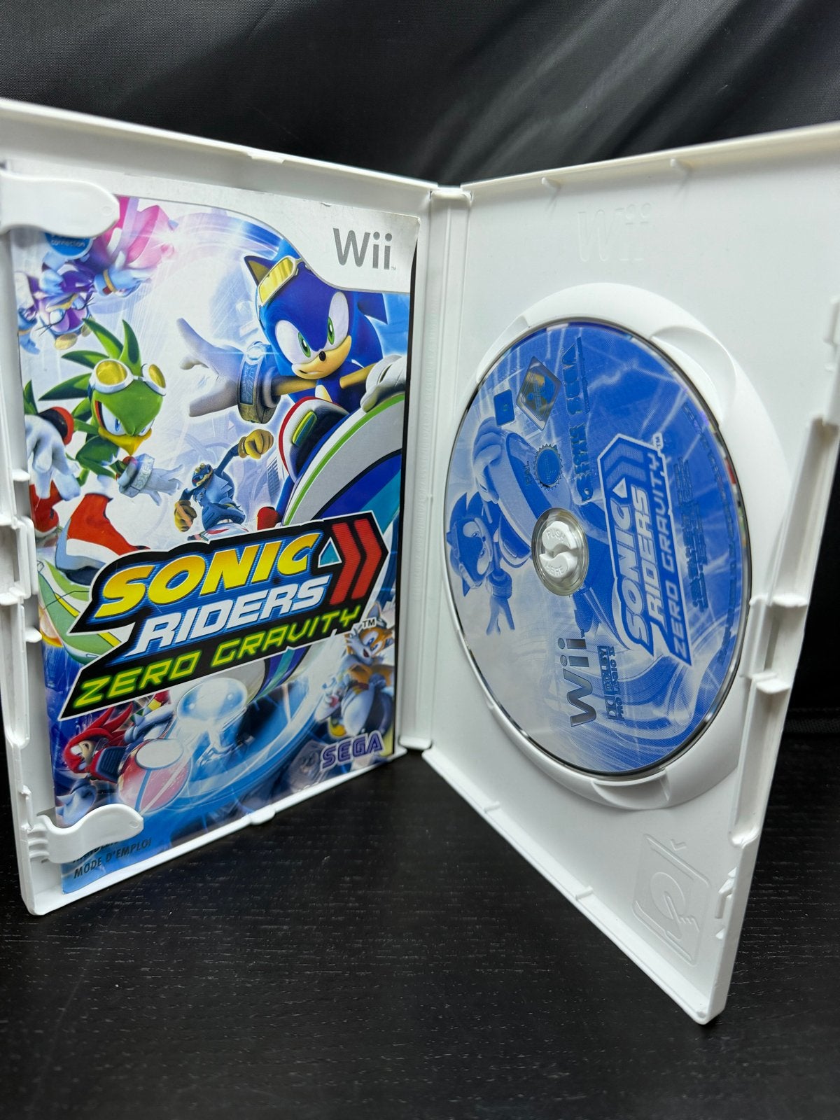 Sonic Riders: Zero Gravity - Nintendo Wii, Gebruikt, 1 speler, Racen en Vliegen, B