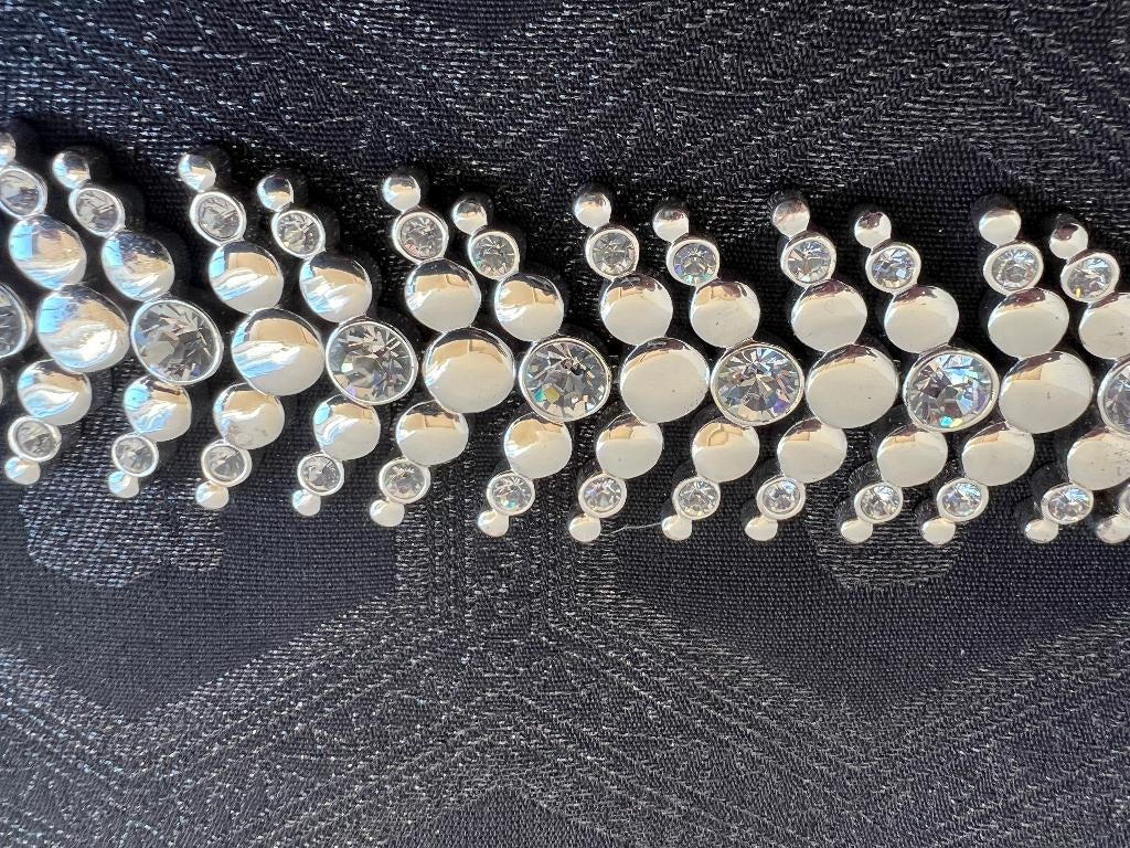 Dyrberg/Kern statement armband met kristallen, Sieraden, Tassen en Uiterlijk, Armbanden, Met kristal, Overige materialen, Verzenden