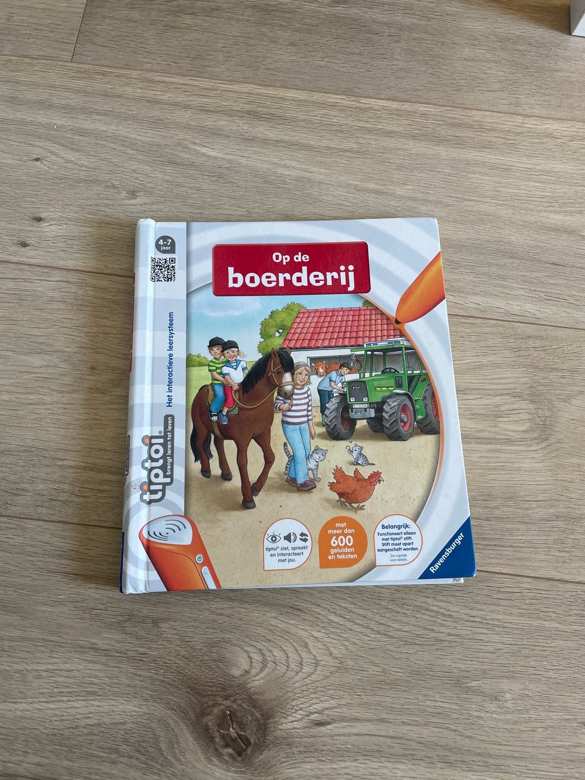 Tiptoi boek: Op de boerderij, Ophalen of Verzenden, Zo goed als nieuw