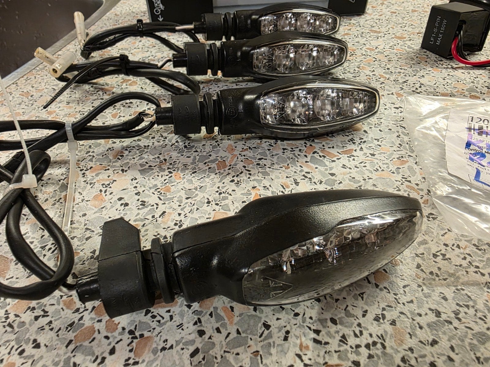 verkocht Triumph LED Knipperlichten Set met Relais, Ophalen of Verzenden, Nieuw