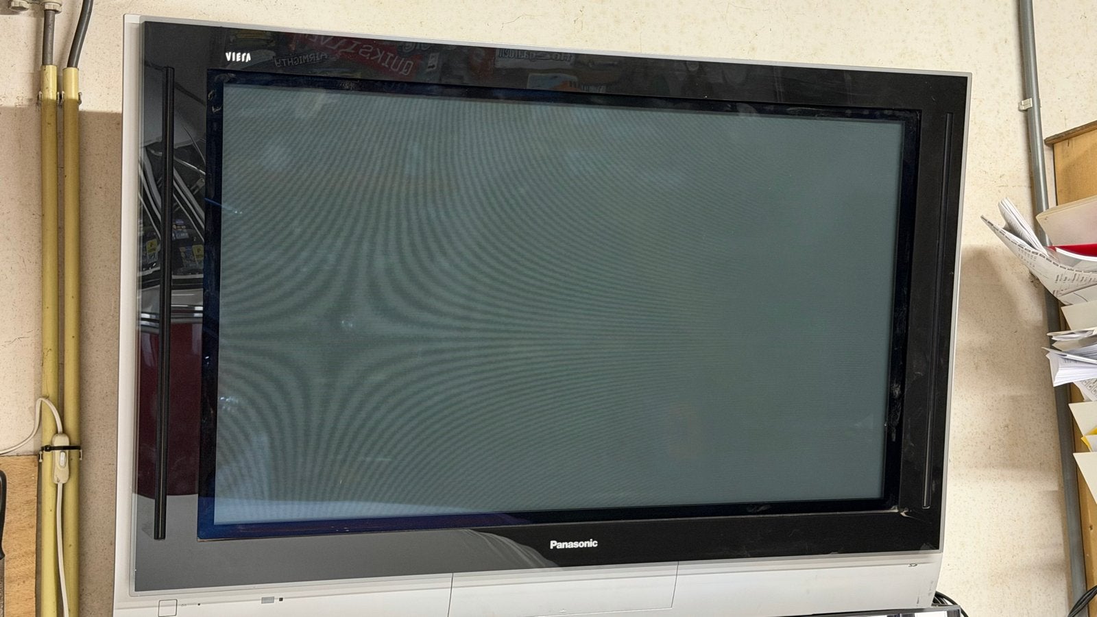 Panasonic Plasma TV - Gebruikt incl muurbeugel, Ophalen, Gebruikt, Panasonic, 50 Hz