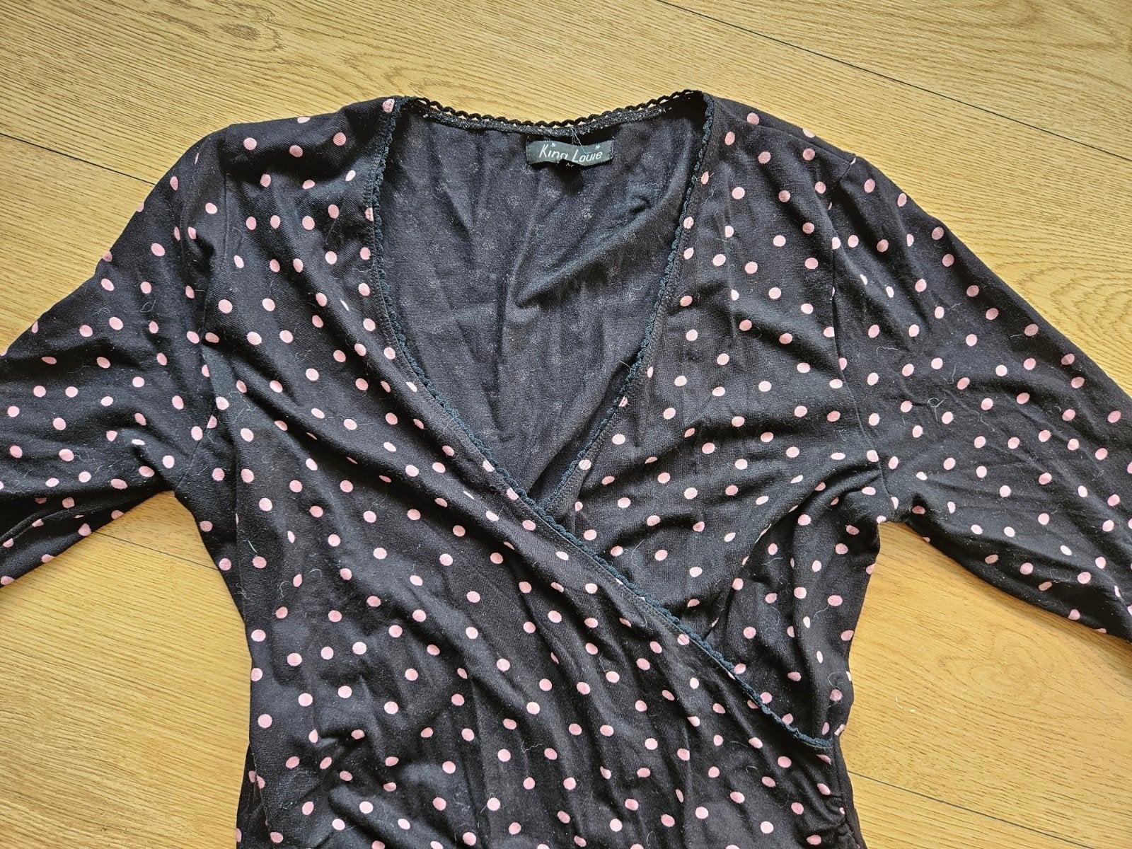 King Louie jurk maat M, Kleding | Dames, Jurken, Zwart, Maat 46/48 (XL) of groter, Ophalen of Verzenden, Knielengte