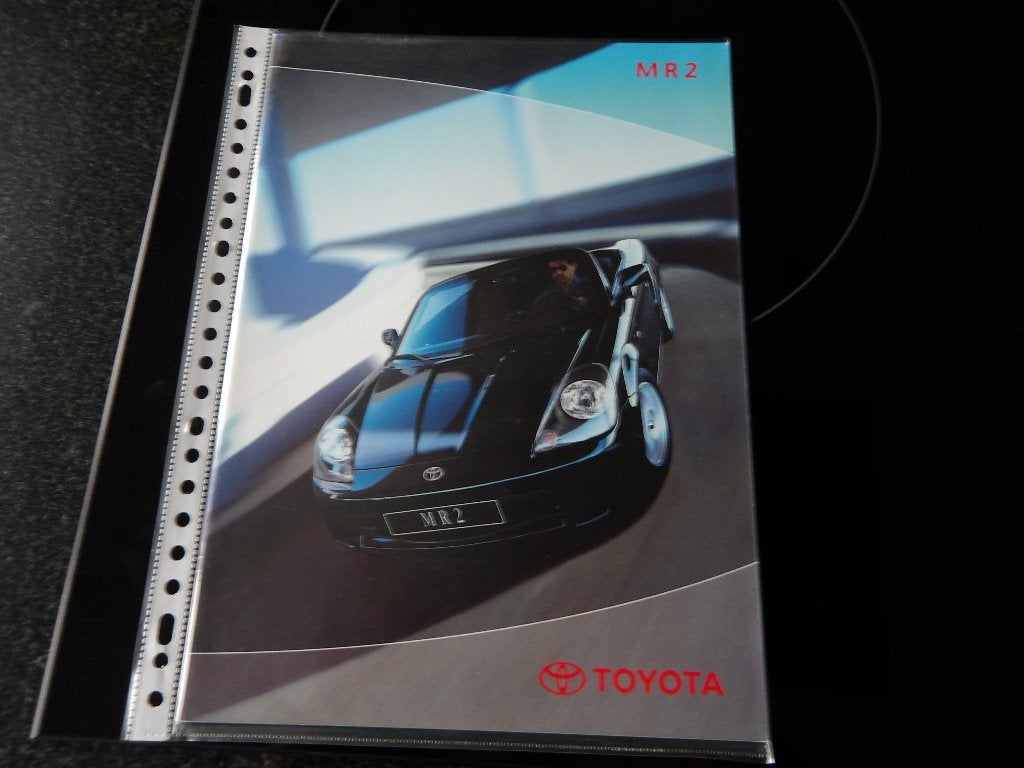 Toyota MR2 Brochure - Zeldzaam Collecters Item, Toyota Motor Corporation, Toyota, Ophalen of Verzenden, Zo goed als nieuw