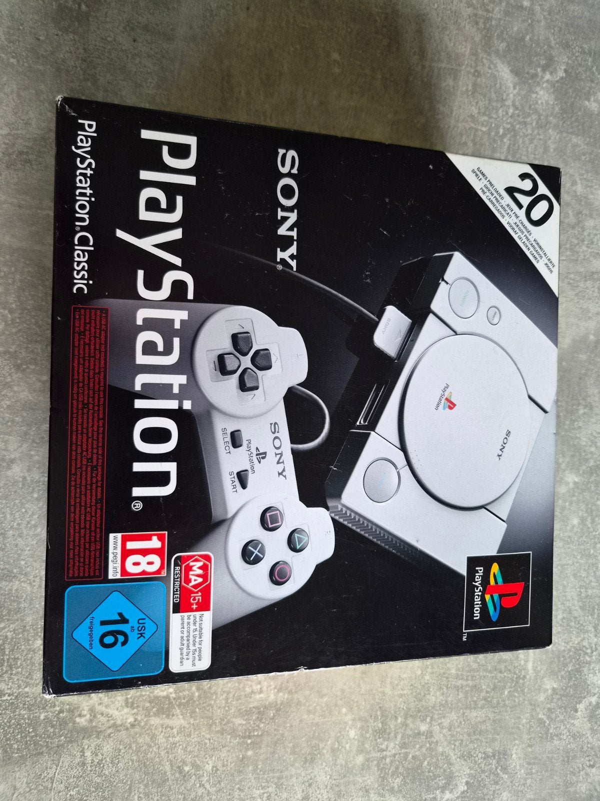 Sony PlayStation Classic SCPH-1000R – nieuw, ongeopend, Spelcomputers en Games, Ophalen, Nieuw, Met 1 controller