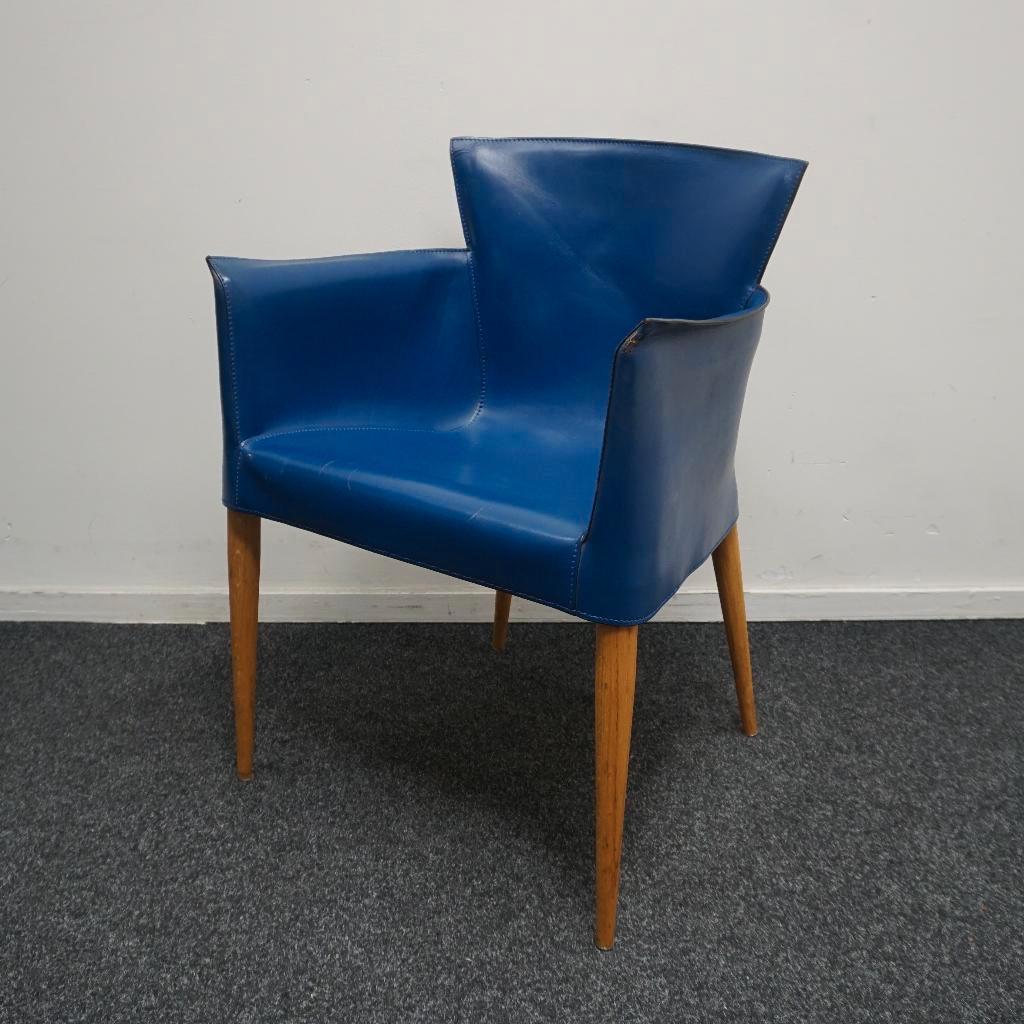 Matteo Grassi Vela Design Stoelen | Vintage | Konings Blauw, Gebruikt, -, Blauw, -