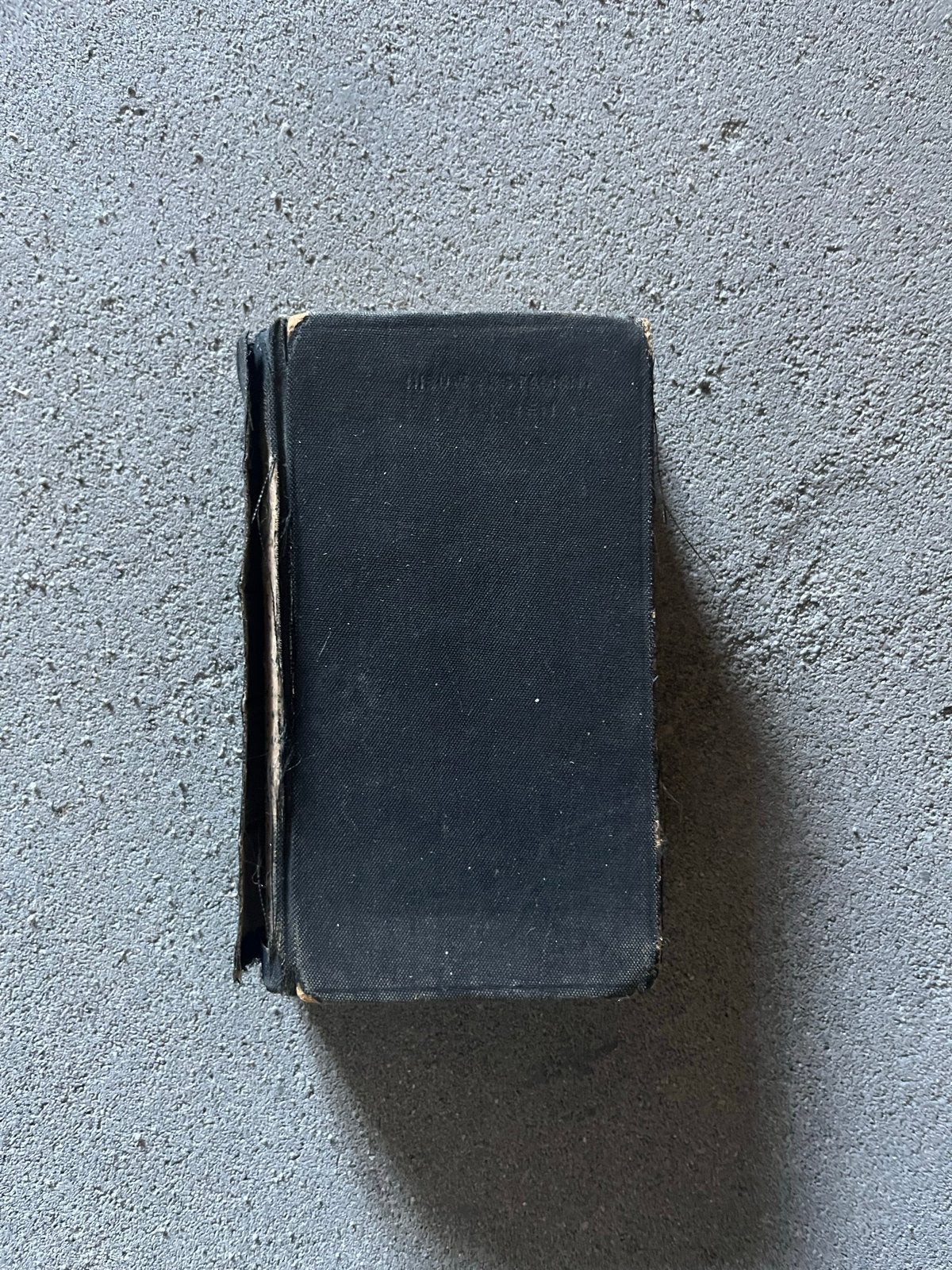 Het Nieuwe Testament - antieke kleine zakbijbel, Antiek en Kunst, Ophalen of Verzenden