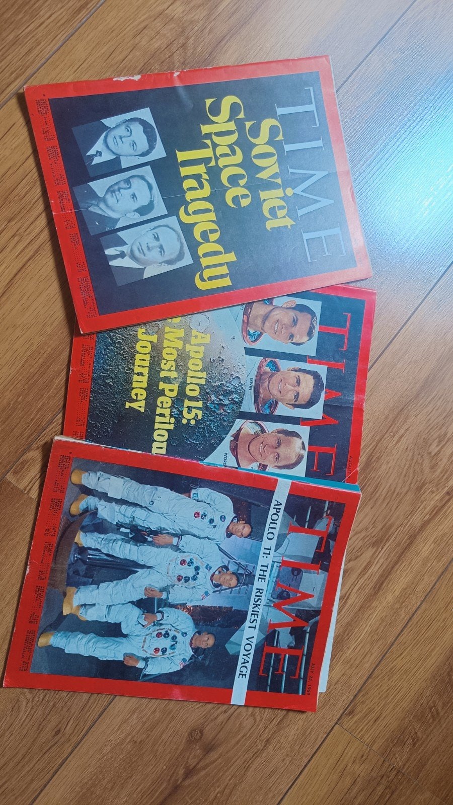 Time magazine maanlanding 1969, Ophalen, 1960 tot 1980, Tijdschrift