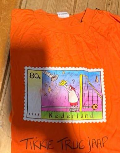 Tikkie terug jaap shirt L & XL, Ophalen of Verzenden