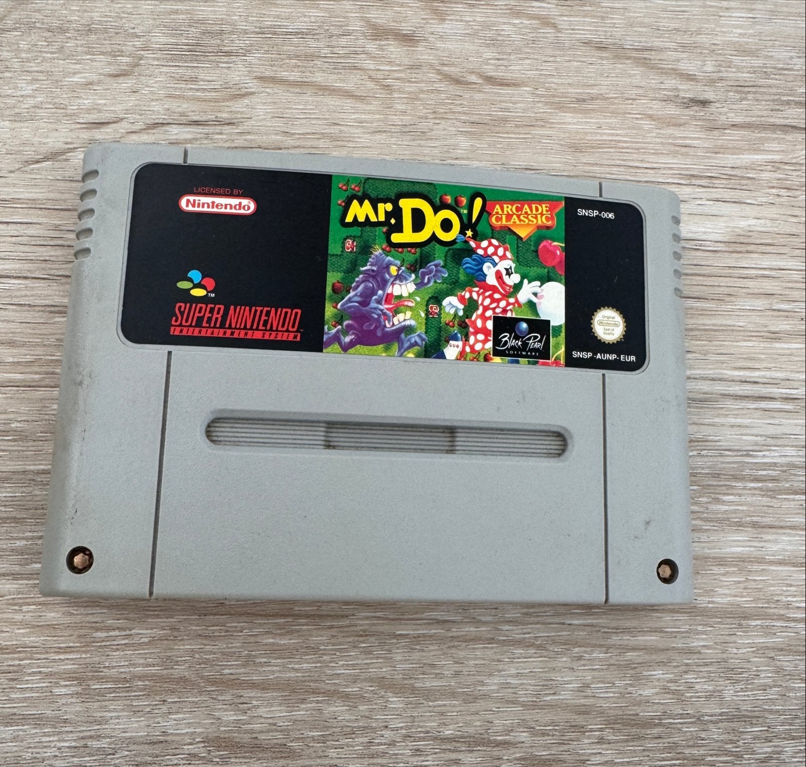 Mr. Do! Arcade Classic - Super Nintendo (SNES) Cartridge, Ophalen, Gebruikt, Overige genres, 1 speler