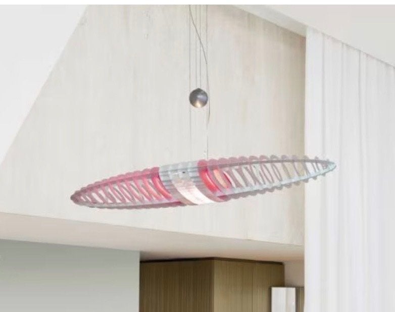Luceplan Titania hanglamp, Ophalen, Gebruikt, E27 (groot), Metaal