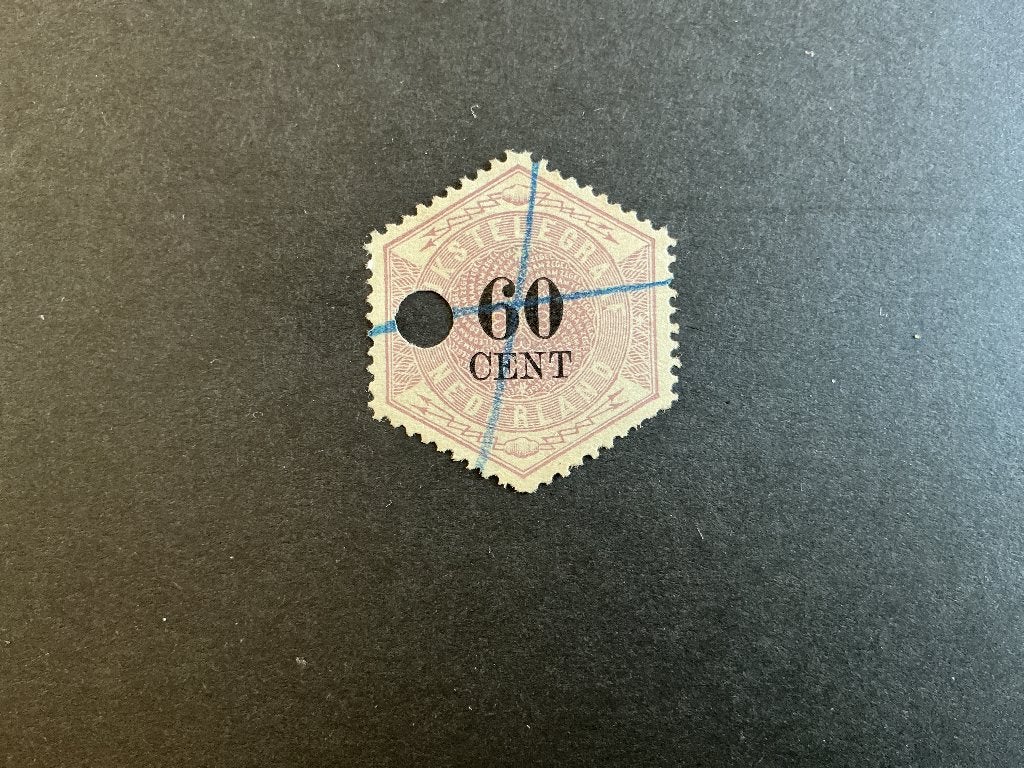 Telegram gebruikt nr. 10, Verzenden, T/m 1940, Gestempeld