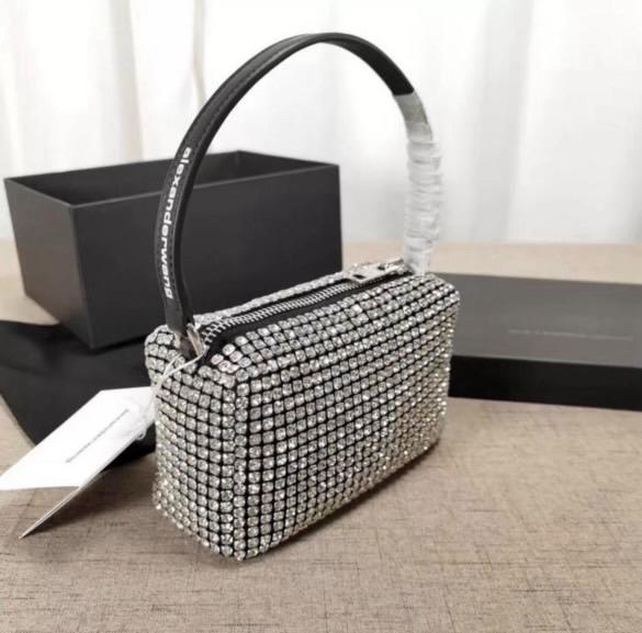 Alexander wang Wangloc clutch verfraaid met stras nieuw, Sieraden, Tassen en Uiterlijk, Tassen | Schoudertassen, Ophalen of Verzenden