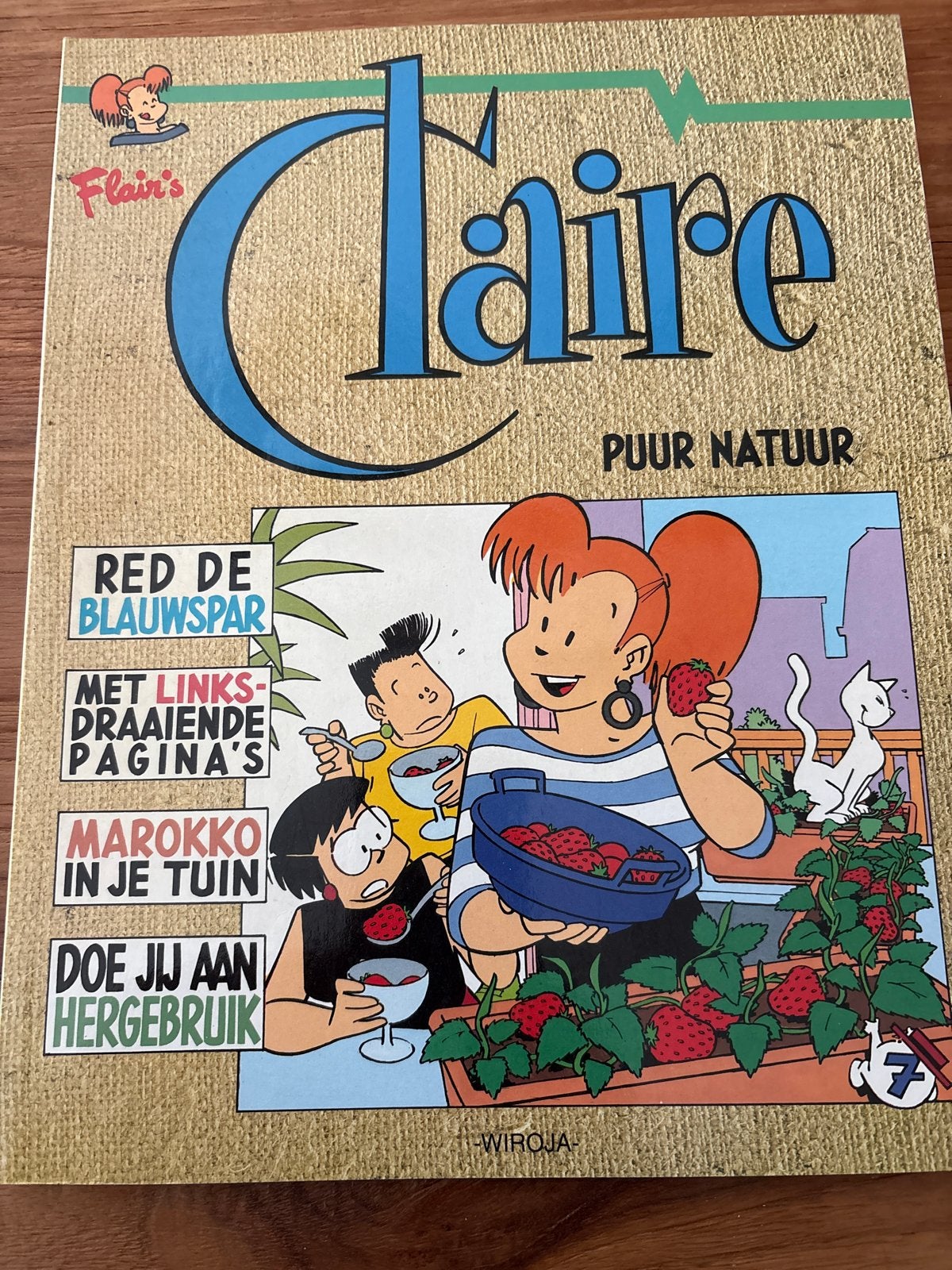 Flair's Claire - Puur Natuur - Stripboek 7, Boeken, Eén stripboek, Ophalen of Verzenden, Zo goed als nieuw