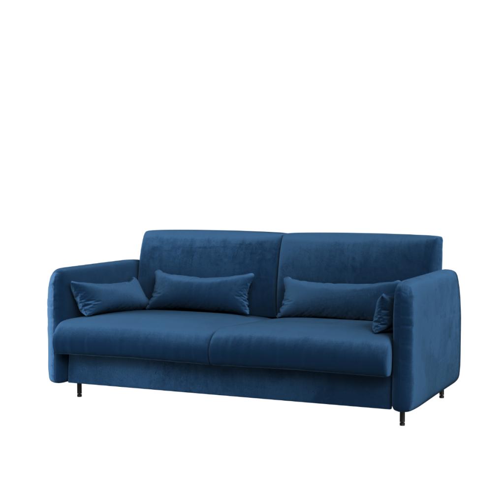 Concept bank (voor opklapbed verticaal 160 cm) - Blauw, Niet ingevuld, Niet ingevuld, Niet ingevuld
