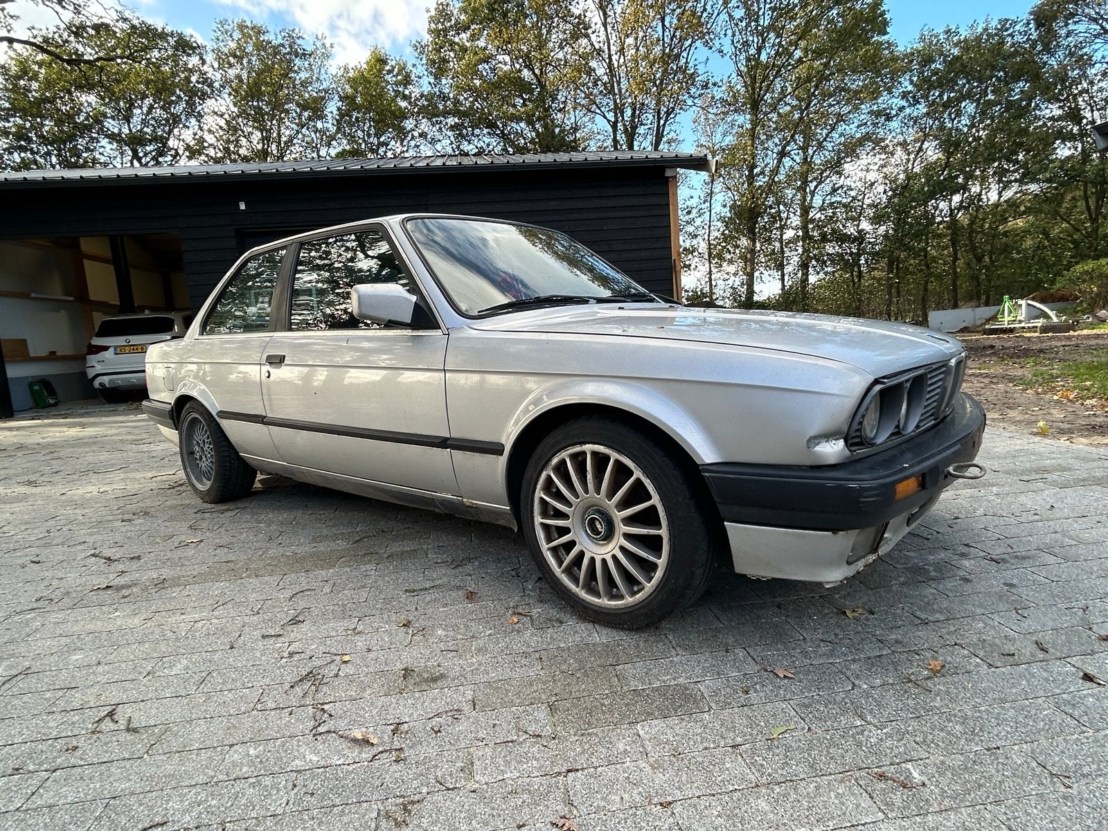 BMW 3-Serie 2.0 I 320 U9 1991 Grijs, Achterwielaandrijving, Lederen bekleding, Zwart, 1200 kg