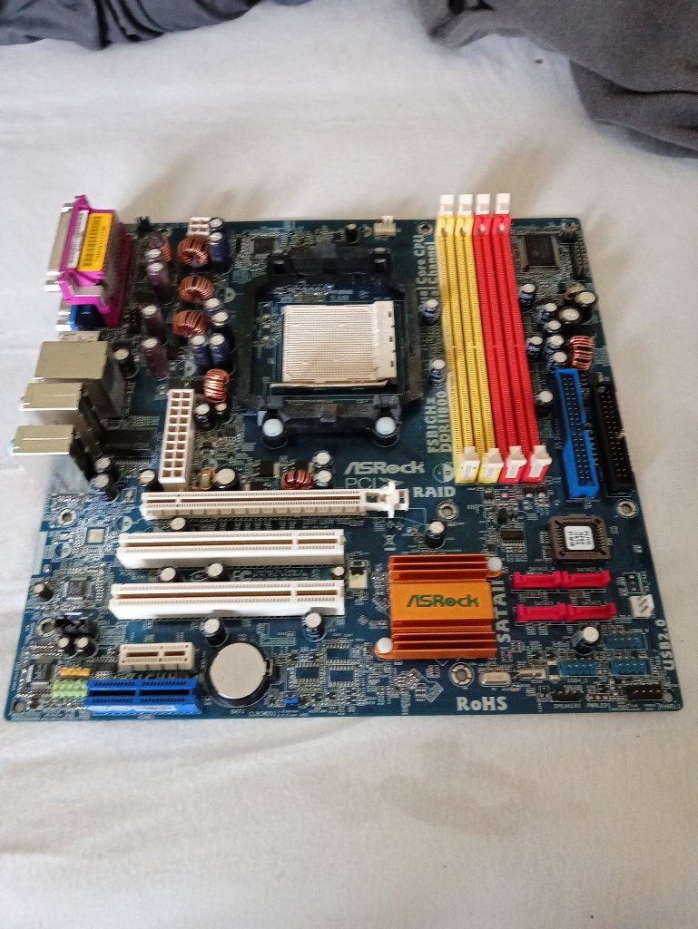 ASRock ALiveNF6G-VSTA, Computers en Software, Moederborden, Zo goed als nieuw, AMD, Socket 775, Ophalen of Verzenden