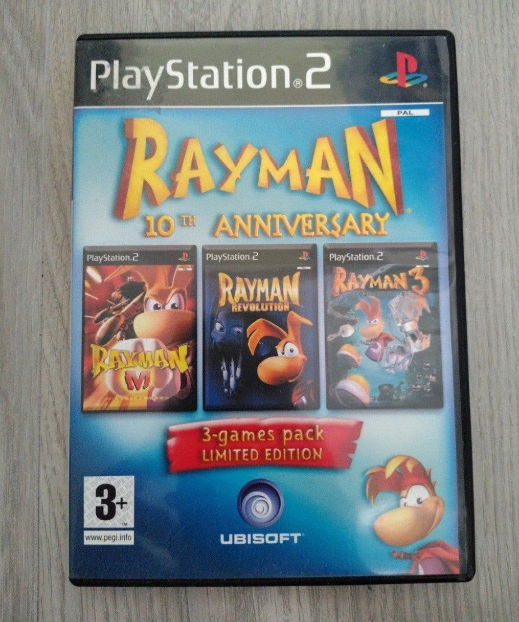 Rayman 10th Anniversary PS2 - Limited Edition, Spelcomputers en Games, Gebruikt, Eén computer, Ophalen of Verzenden, Platform