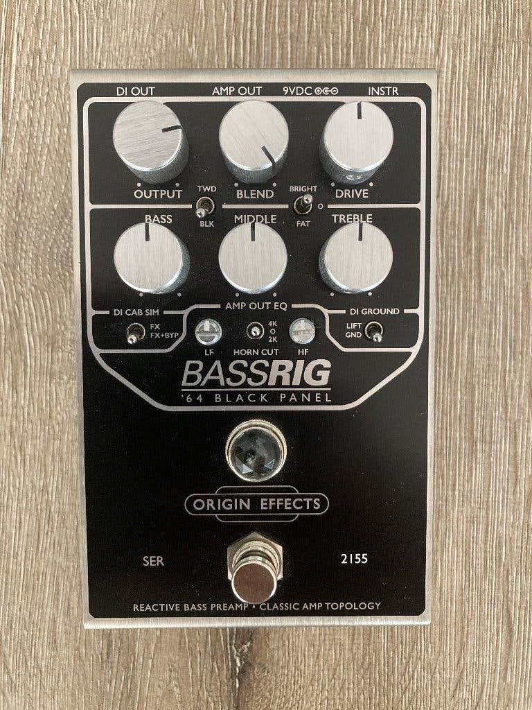Origin Effects Bassrig '64 Black Panel, Muziek en Instrumenten, Ophalen of Verzenden, Zo goed als nieuw, Distortion, Overdrive of Fuzz