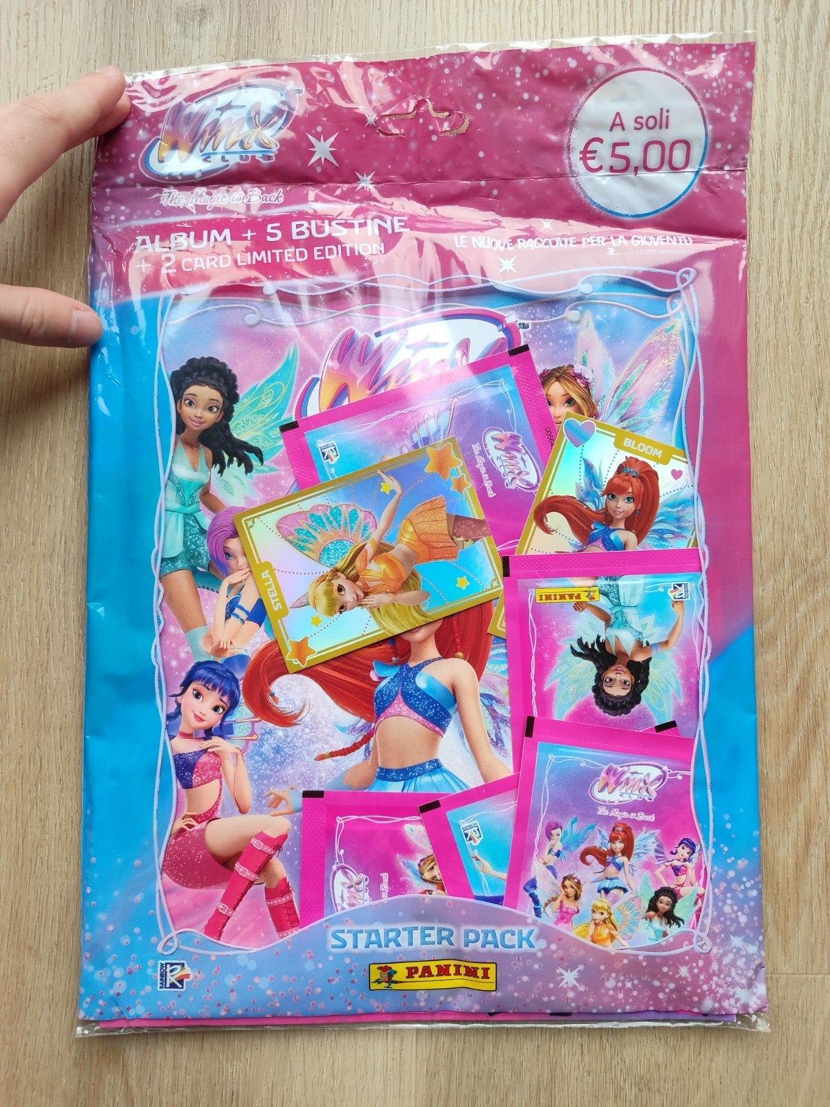 Winx Club Starter Pack - Album, Stickers & Limited Cards, Ophalen of Verzenden, Nieuw, Stickers en Plaatjes