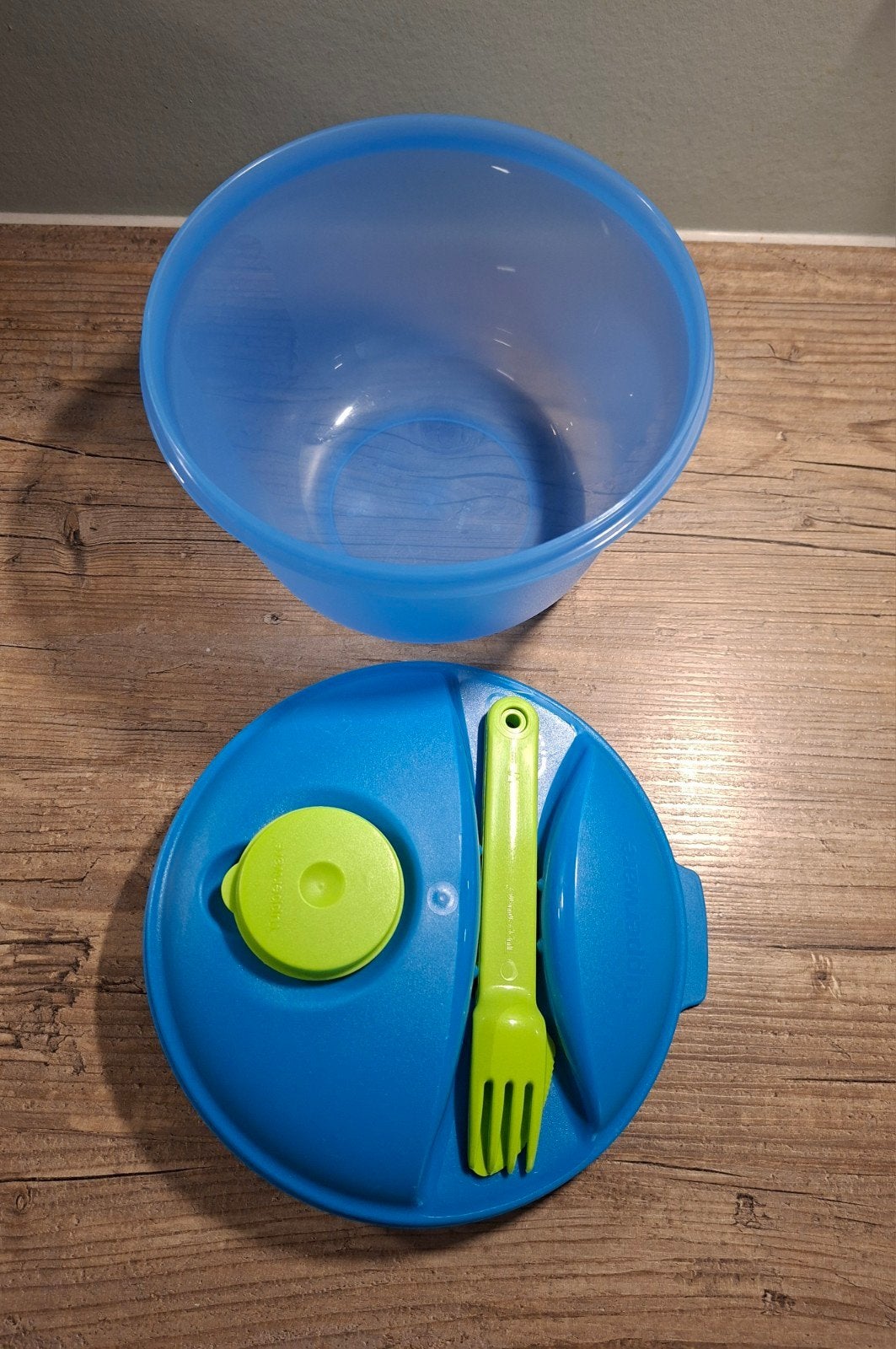 Tupperware "fris op weg", Vaatwasserbestendig, Schaal, Blauw, Ophalen of Verzenden