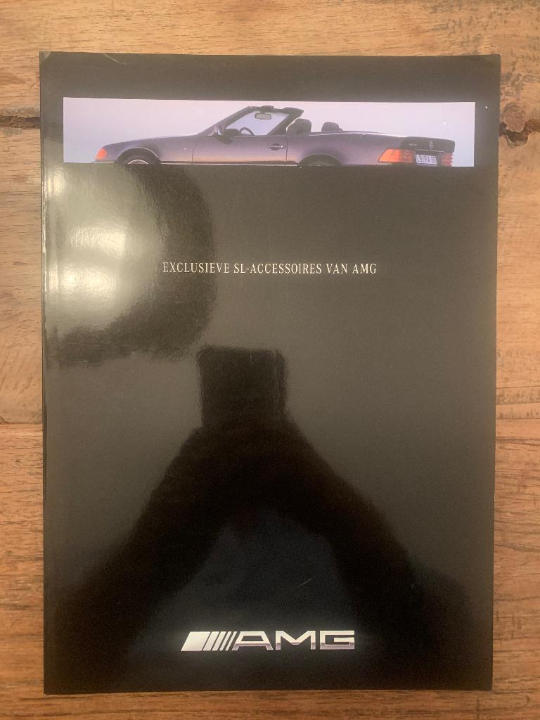 Folder brochure Mercedes-Benz SL accessoires AMG R129, Boeken, Ophalen of Verzenden, Nieuw, Mercedes, Mercedes-Benz