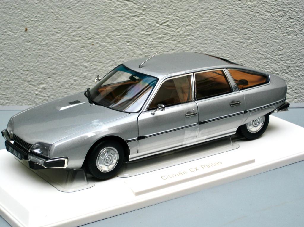 Citroen CX 2200 Pallas 1976 grijs Largentière Norev 1:18, Ophalen of Verzenden, Nieuw, Auto, Norev