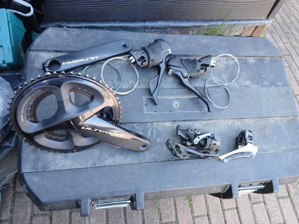Shimano Ultegra R8000 Groepset - Gebruikt, Fietsen en Brommers, Fietsonderdelen, Gebruikt, Shimano Ultegra, Ophalen of Verzenden