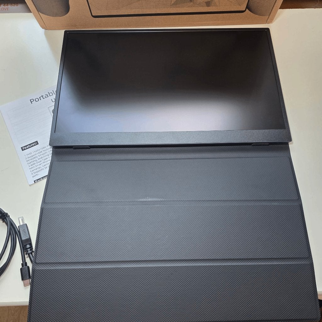 15.4 Inch PORTABLE Monitor for LAPTOP Computer, PlayStation, Computers en Software, IPS, HDMI, Full HD, Ophalen of Verzenden