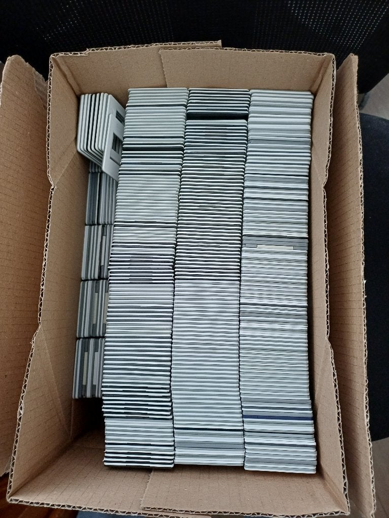 Dia raampjes, Ophalen, Gebruikt