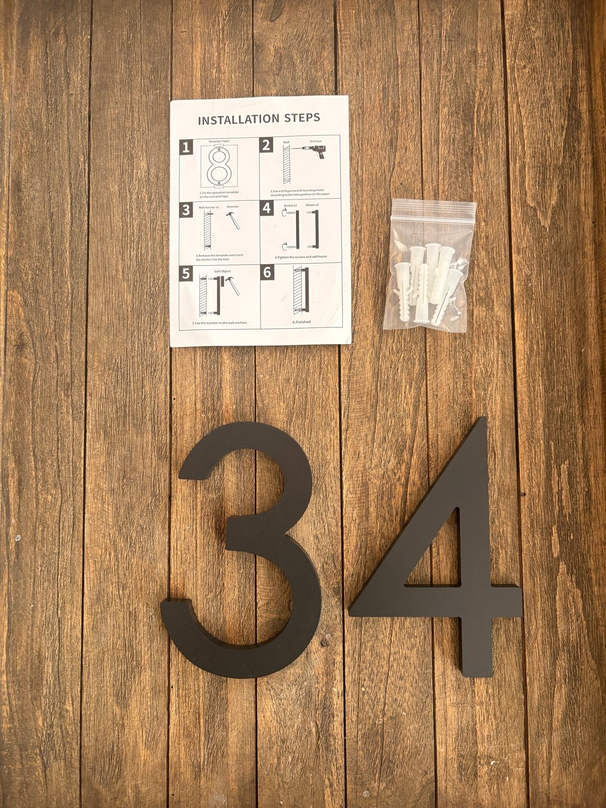 Huisnummer 34 of 43 - Nieuw, ongebruikt, Ophalen of Verzenden, Nieuw