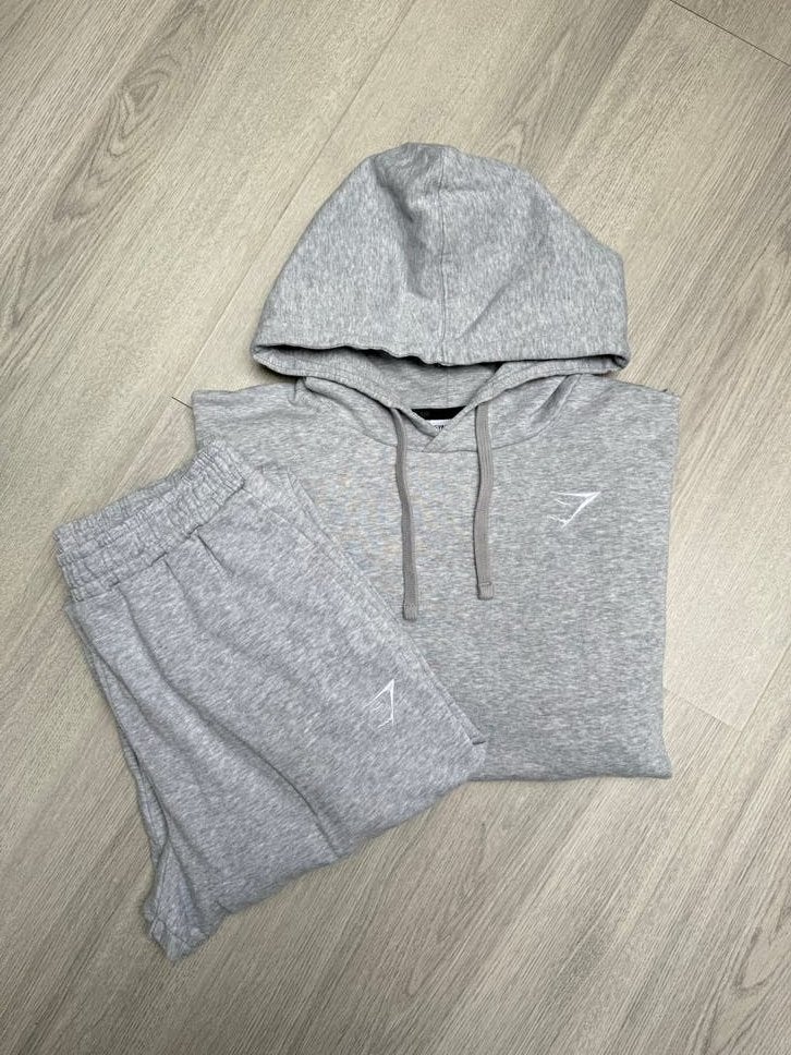 Gymshark joggingpak grijs, Ophalen of Verzenden, Zo goed als nieuw, Maat 36 (S), Grijs