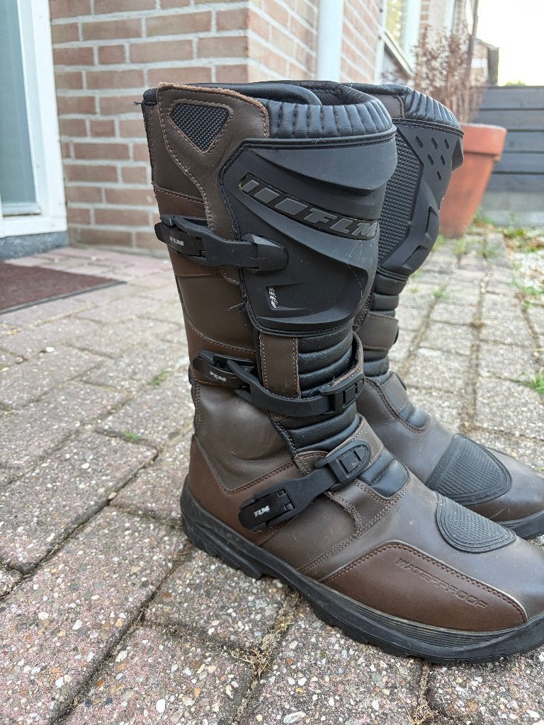 FLM motorlaarzen maat 45, Ophalen of Verzenden, Tweedehands, Heren, Laarzen