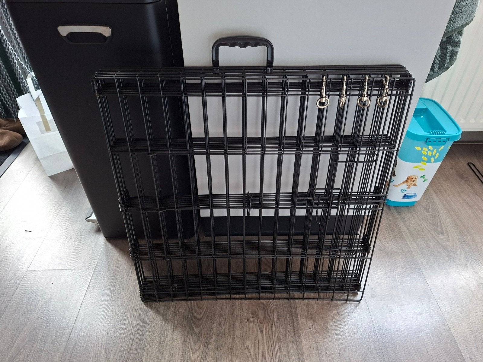 Adori puppyren 61x61 zwart als nieuw, Ophalen, Zo goed als nieuw, Minder dan 65 cm