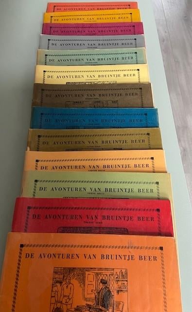 Serie boekjes: de avonturen van bruintje beer. 13 boekjes, Ophalen of Verzenden, Gelezen, Fictie algemeen