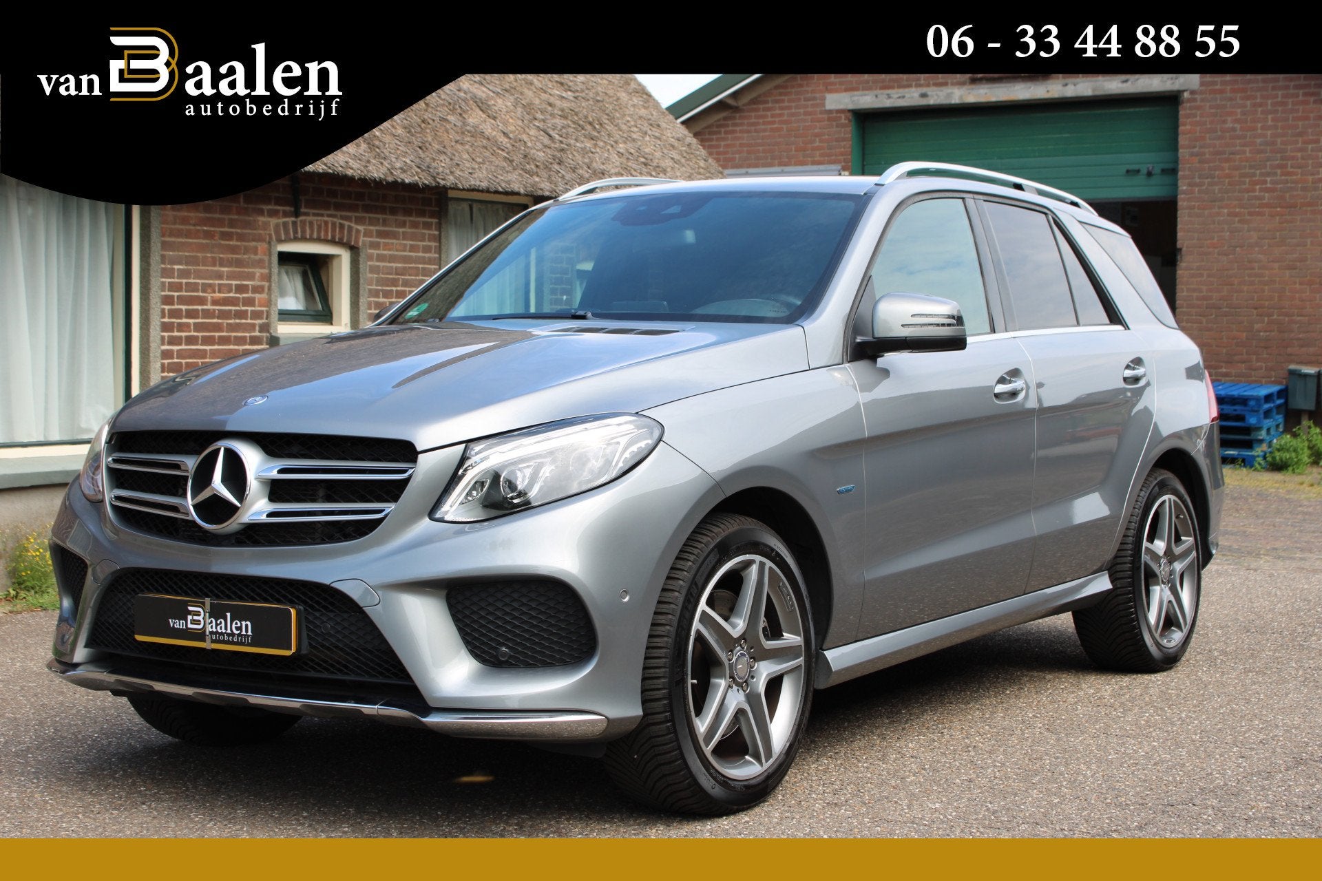 Mercedes-Benz GLE 500 e 4MATIC AMG Sport Edition LEER COMAND, Auto's, Mercedes-Benz, Automaat, Gebruikt, 2000 kg, GLE