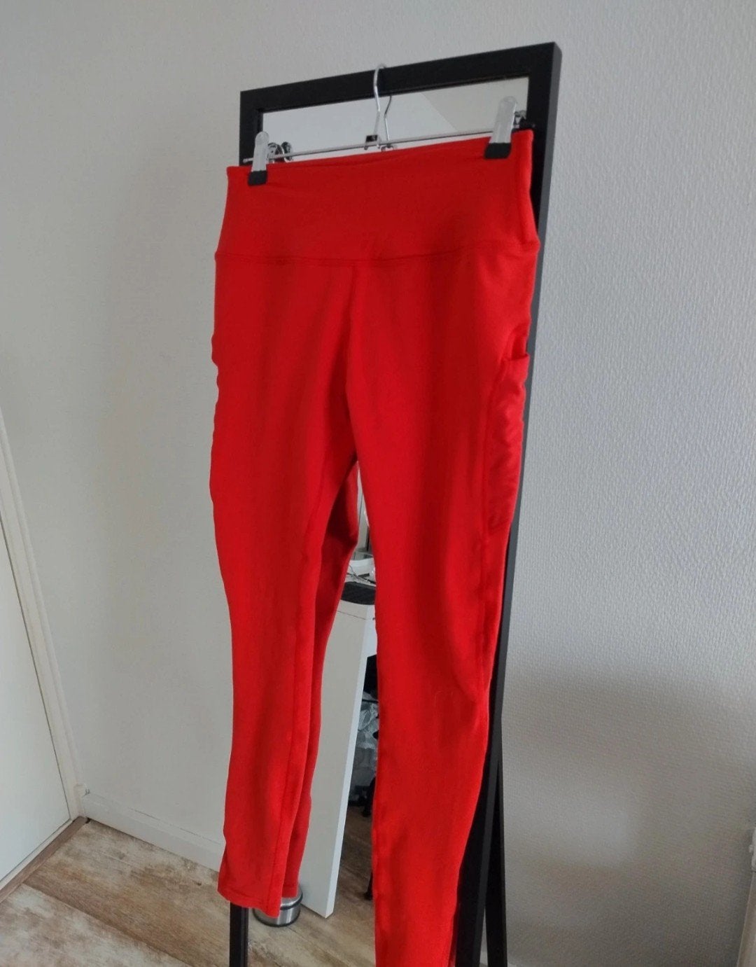 Rode Myprotein Sportlegging - Maat S, Kleding | Dames, Sportkleding, Ophalen of Verzenden, Maat 36 (S), Myprotein, Rood