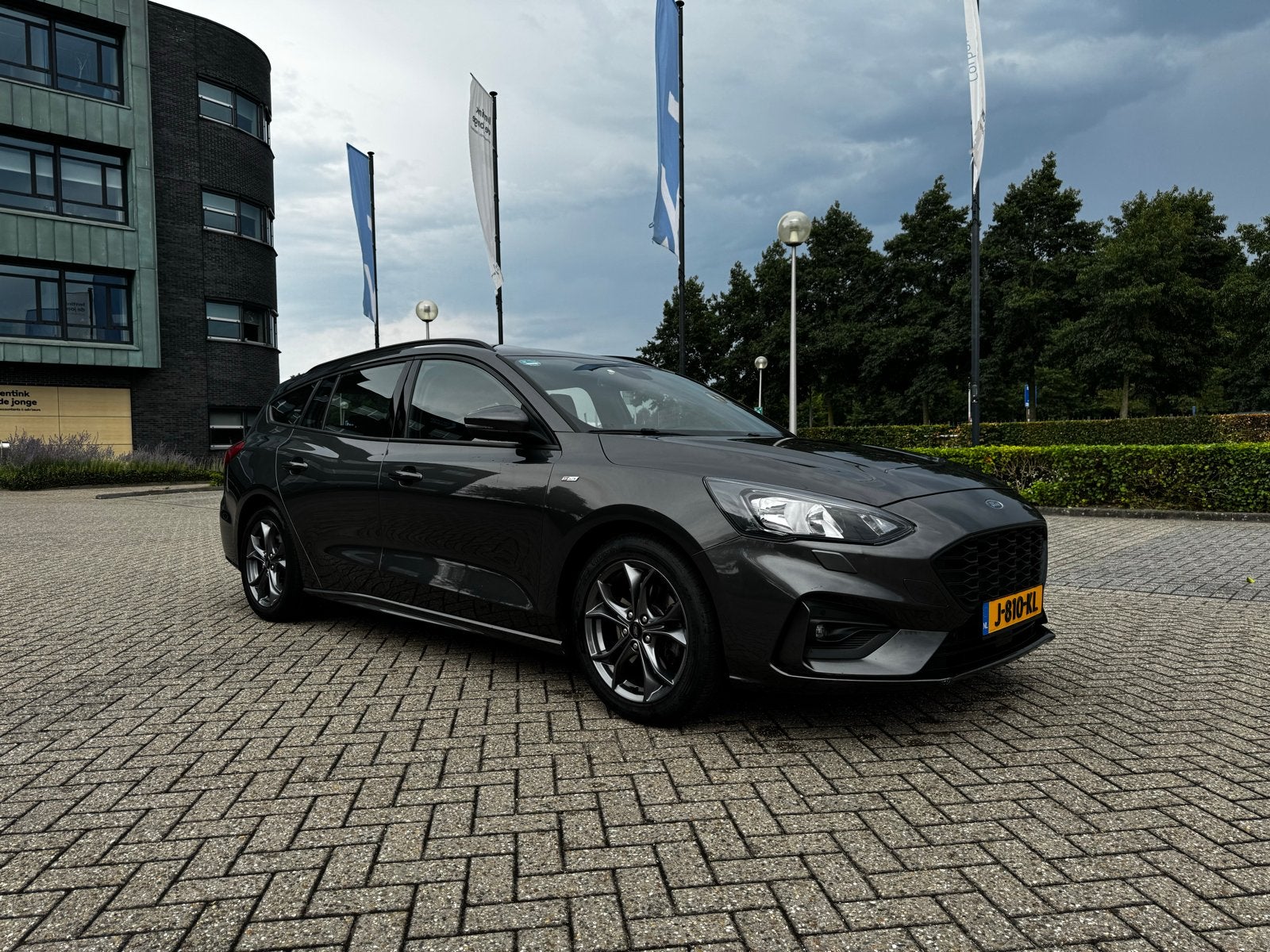 Ford Focus 1.5 ST-Line 150pk Aut 2019 Grijs 158.400 NAP, Auto's, 1345 kg, 14 km/l, Stationwagon, Particulier